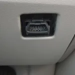 OBD2 Port Location Driver Side 2018 Volvo XC90