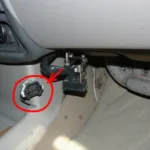 1996 Toyota 4Runner OBD2 Port Location Under the Dashboard