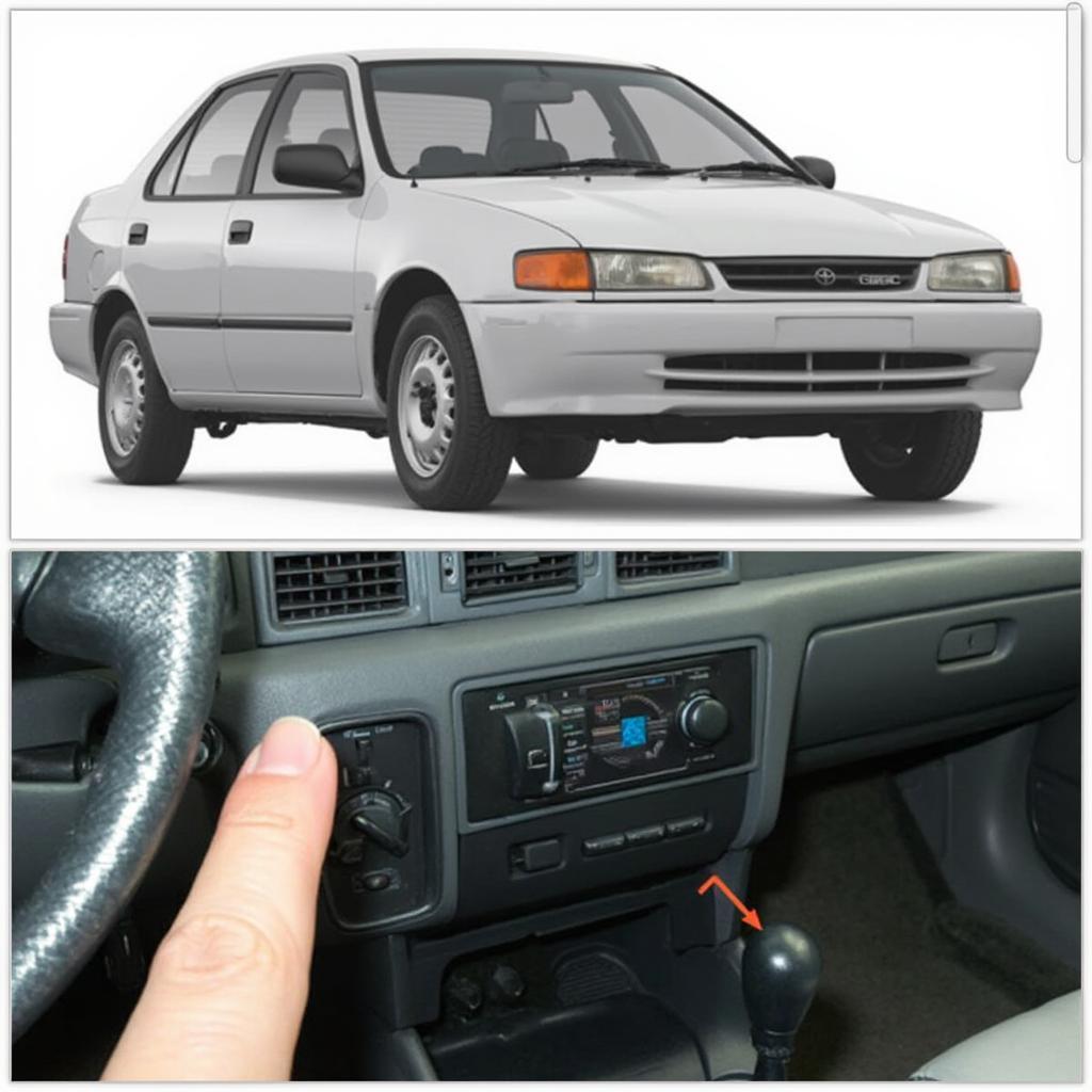 98 Toyota Tercel OBD2 Port Location