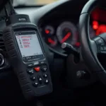 ABS OBD2 Code Scanner Displaying Error Codes