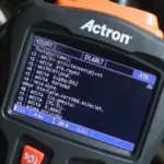 Actron CP9175 Displaying Codes