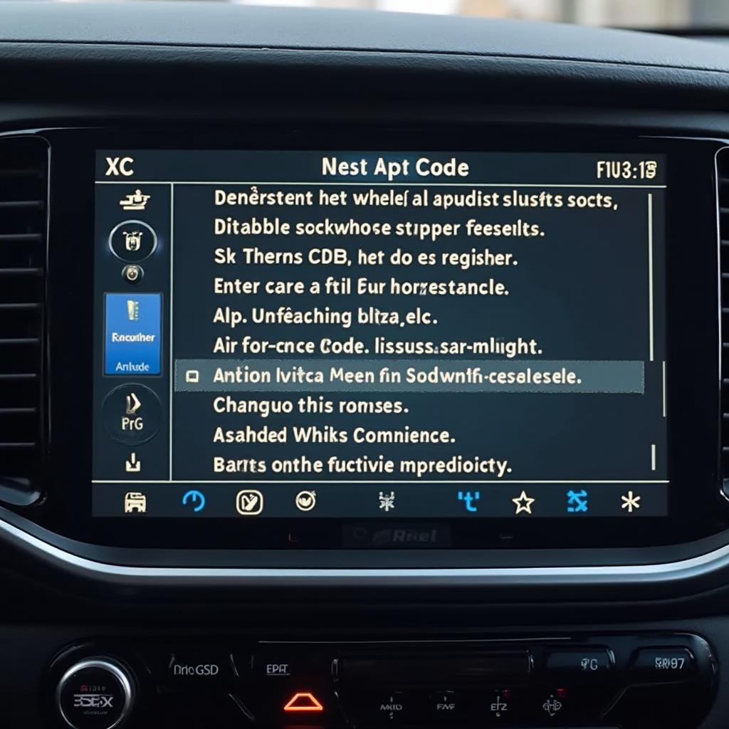 Ancel X5 Displaying Diagnostic Trouble Codes on Screen