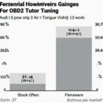 Audi OBD2 Tuning Performance Gains