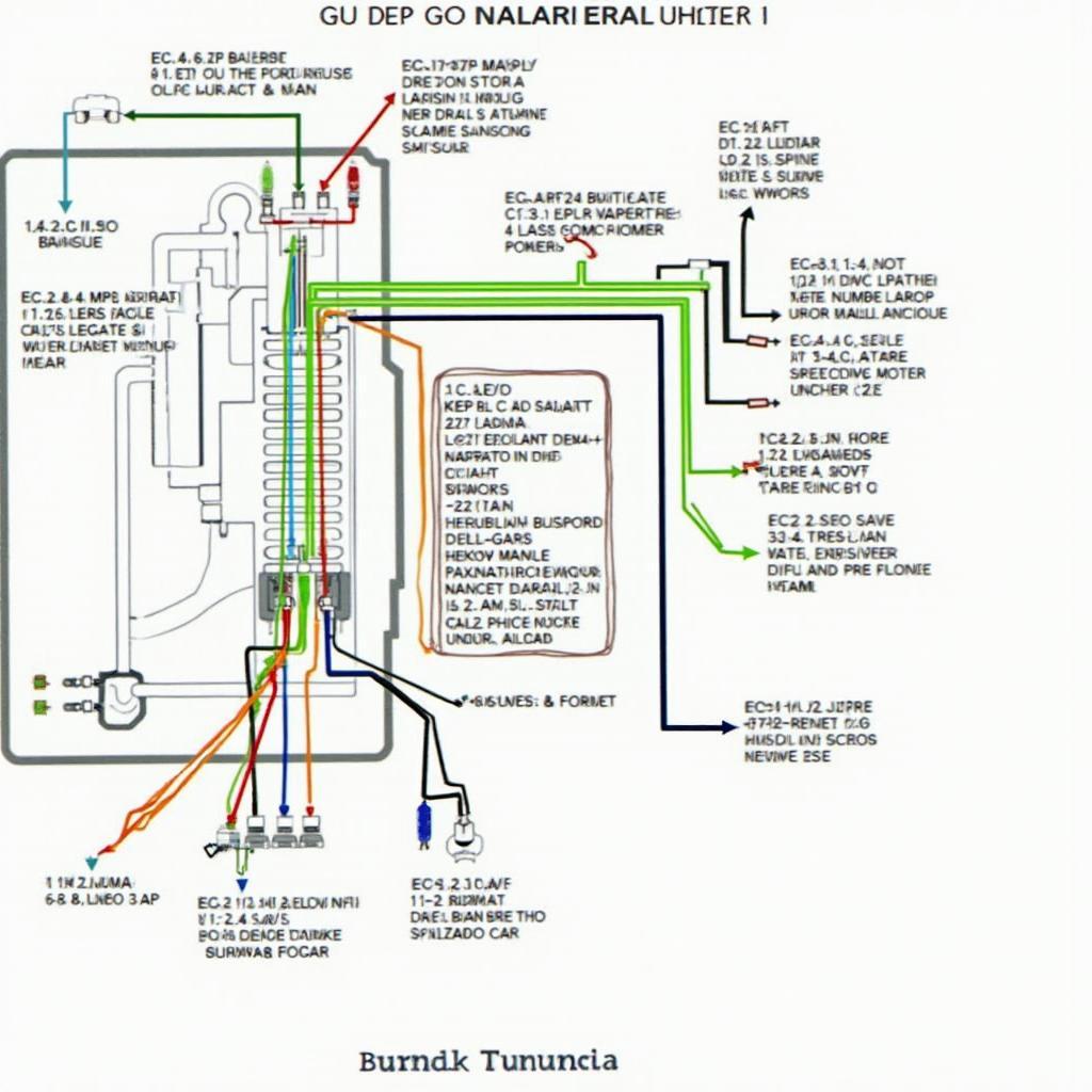 B Series OBD2 Engine Harness Diagram Overview