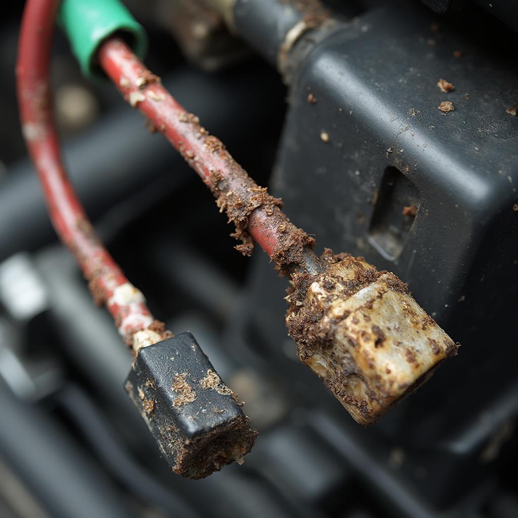 Damaged Wiring in Airbag System