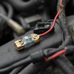 Blown OBD2 fuse due to wiring damage