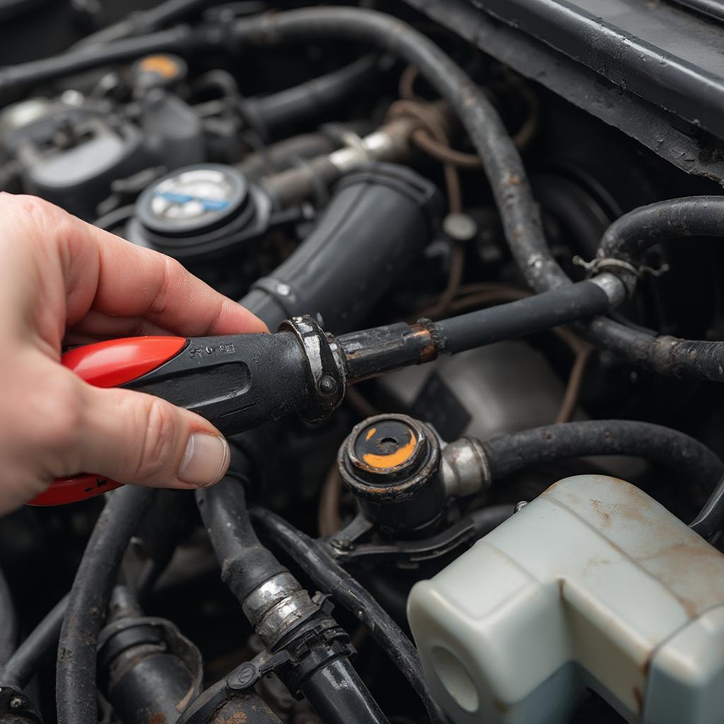 Repairing a Leaky EVAP Line on a BMW 325i