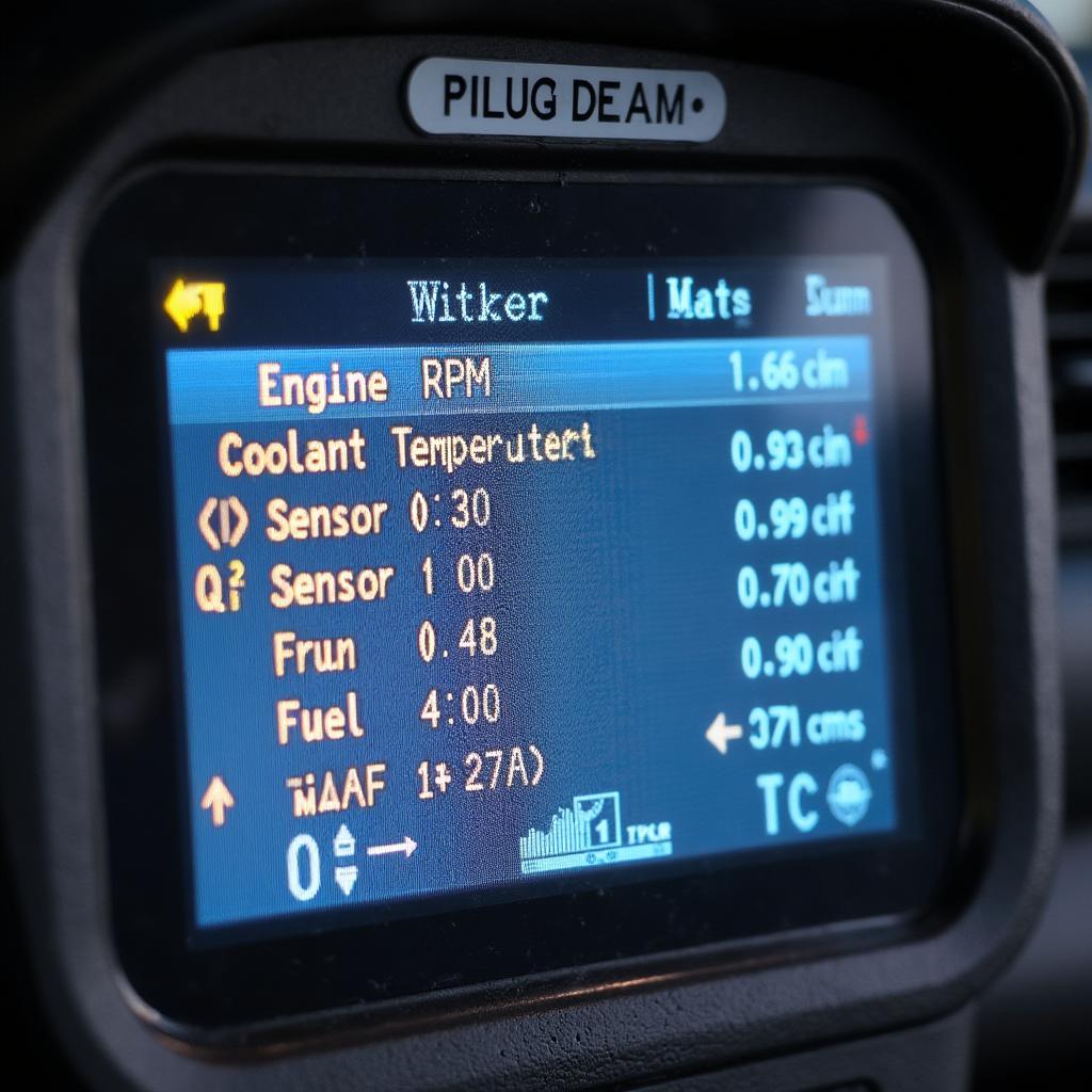 Key OBD2 Data Stream Parameters on a BMW 530i