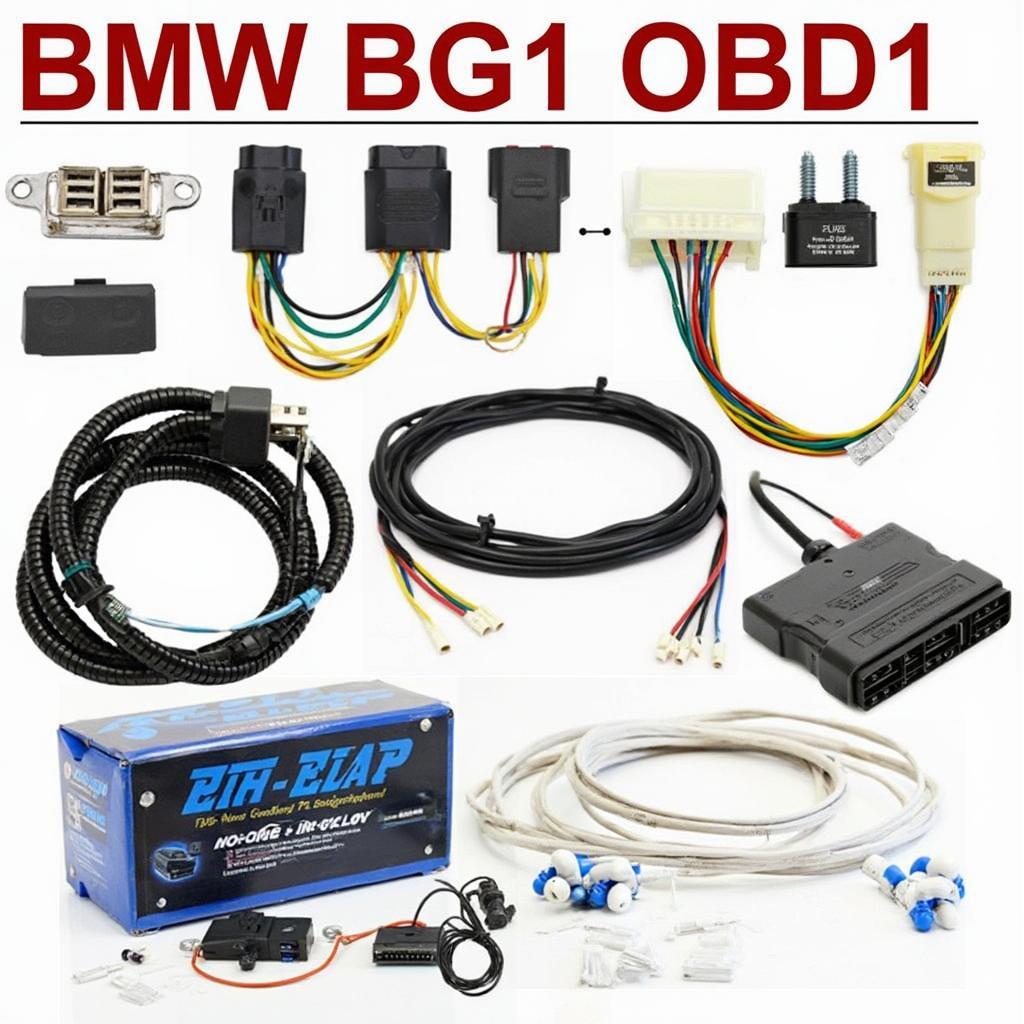 BMW E36 OBD1 Conversion Kit Components