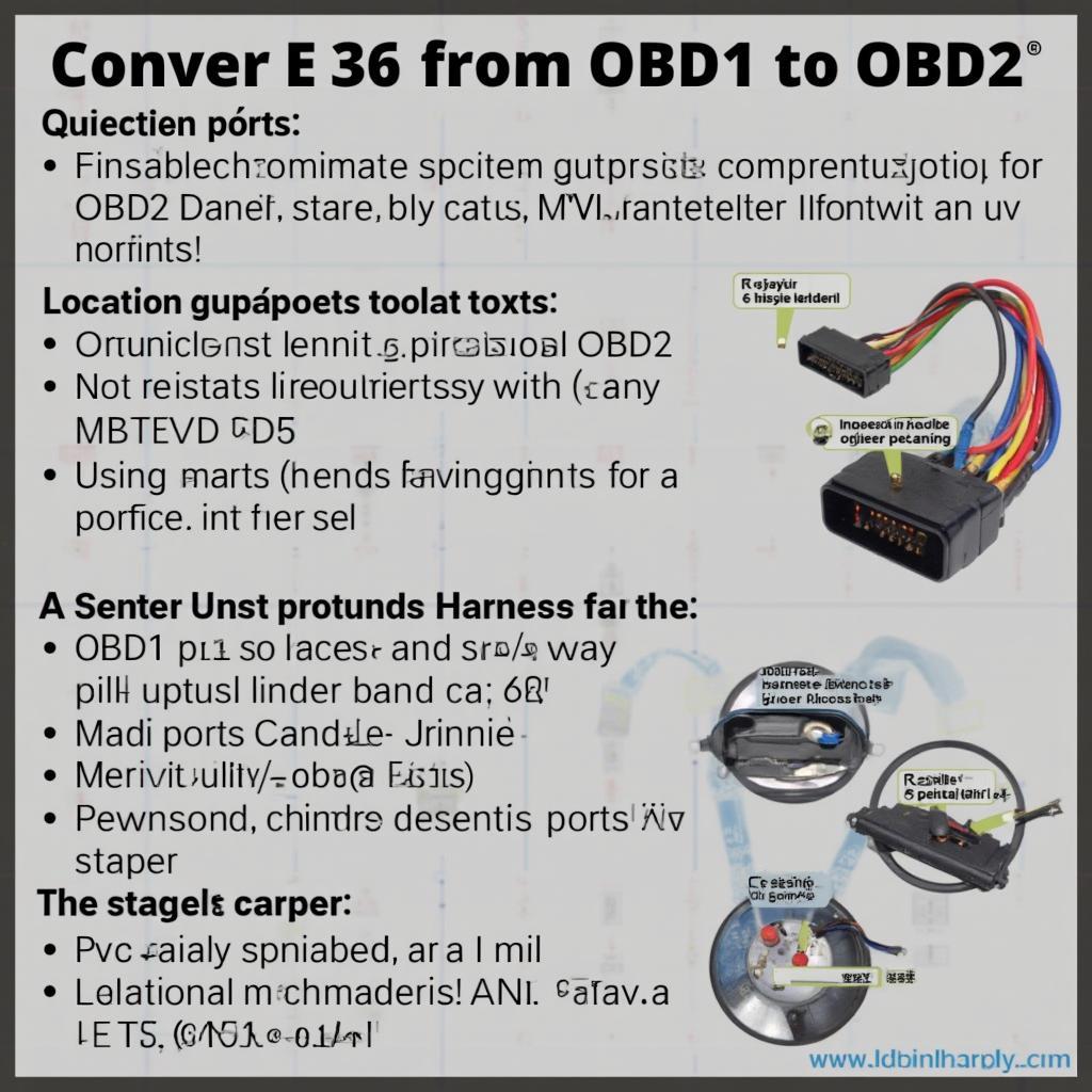 BMW E36 OBD1 to OBD2 Conversion Process