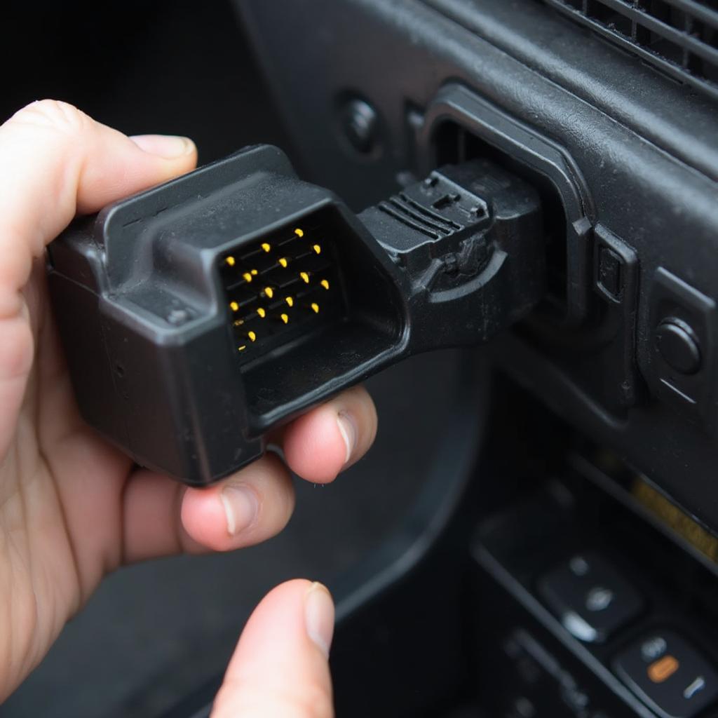 BMW M3 OBD2 Connector