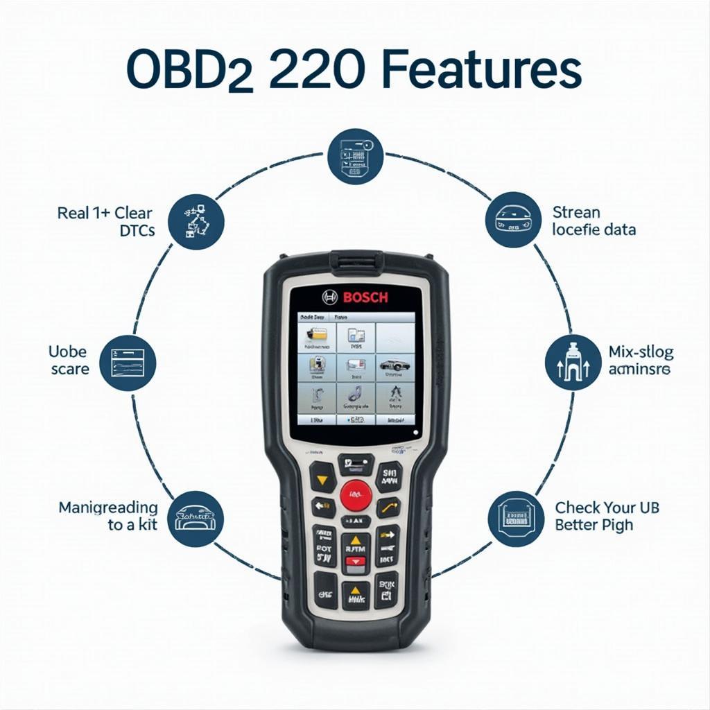 Bosch OBD2 2220 Supercheap Features