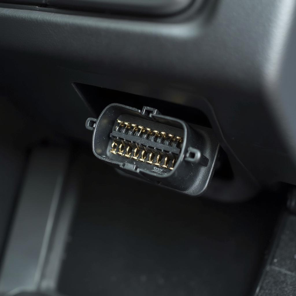 Camaro OBD2 Connector Location