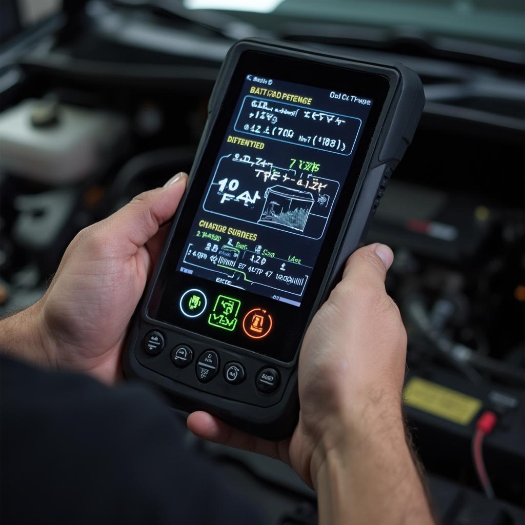 Car Battery and Charging System Diagnosis with OBD2 Scanner