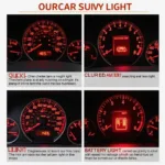 Car Dashboard Warning Lights