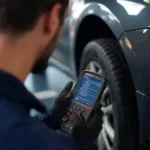 Car Gauge Pro OBD2 Code Scanner in Action