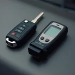 Car Key and OBD2 Scanner