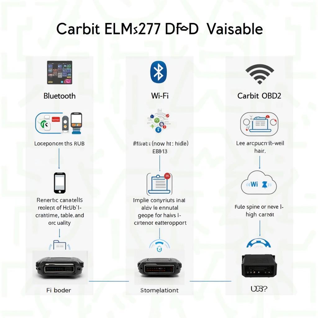 Different Types of Carbit ELM327 OBD2 Scanners