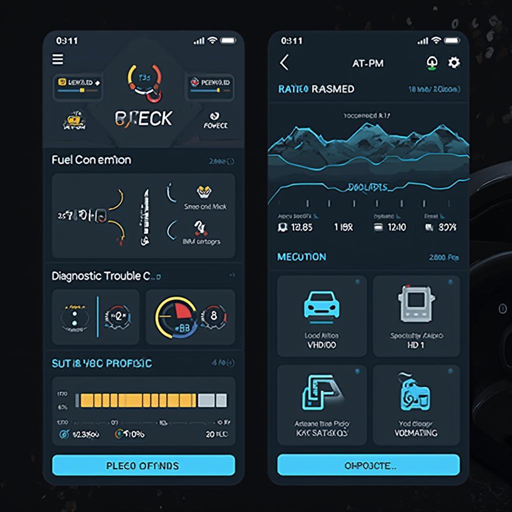 Carware OBD2 App Interface