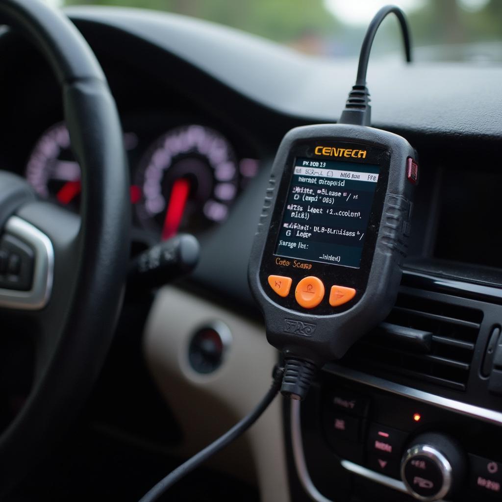 Centech OBD2 Scanner 60794 in Use