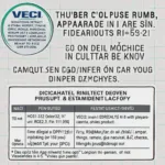 Checking the VECI Label for OBD2 Compliance