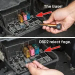 Checking F250 OBD2 Fuses