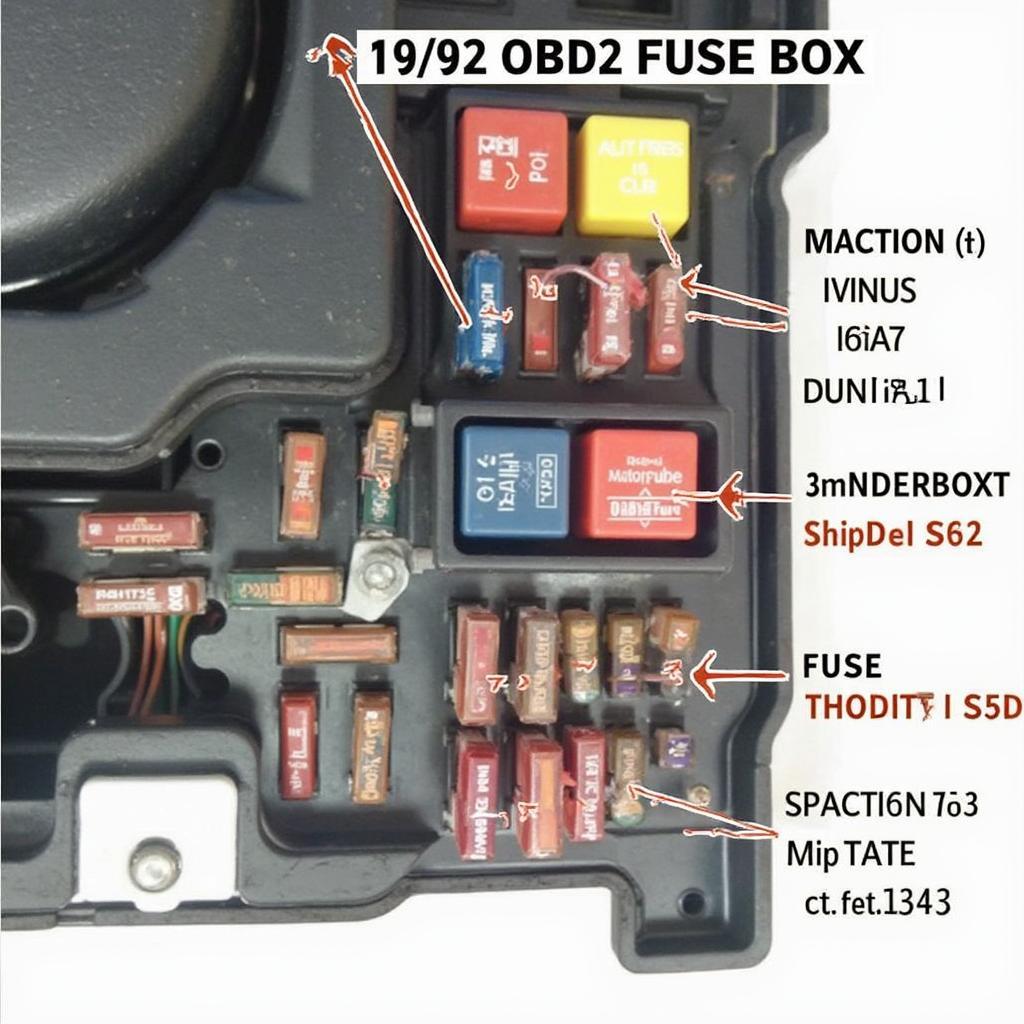 Checking OBD2 Port Fuses 1994 Chevy S10