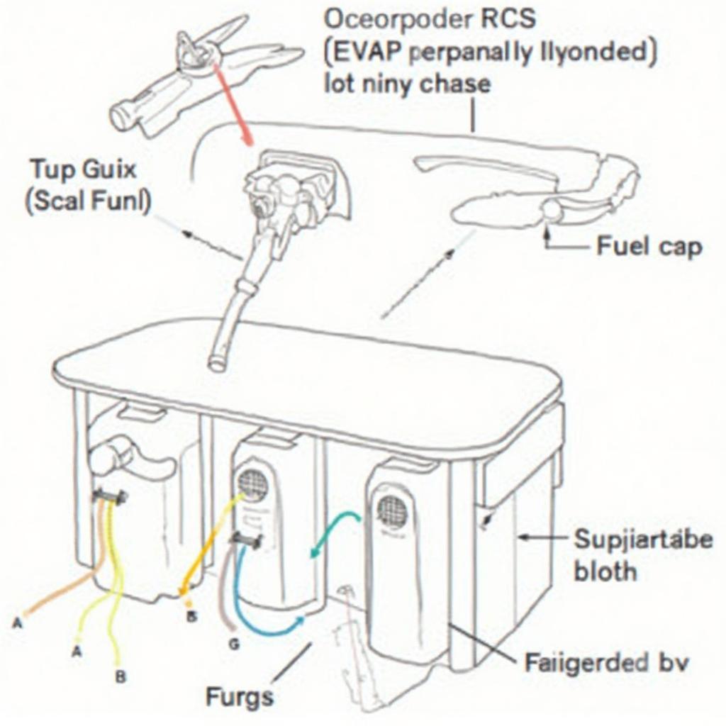 Components of Chevy EVAP System