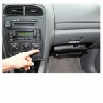 Chrysler OBD2 Connector Location under the Dash