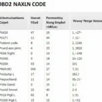 Common Innova 3030 OBD2 Codes and Definitions