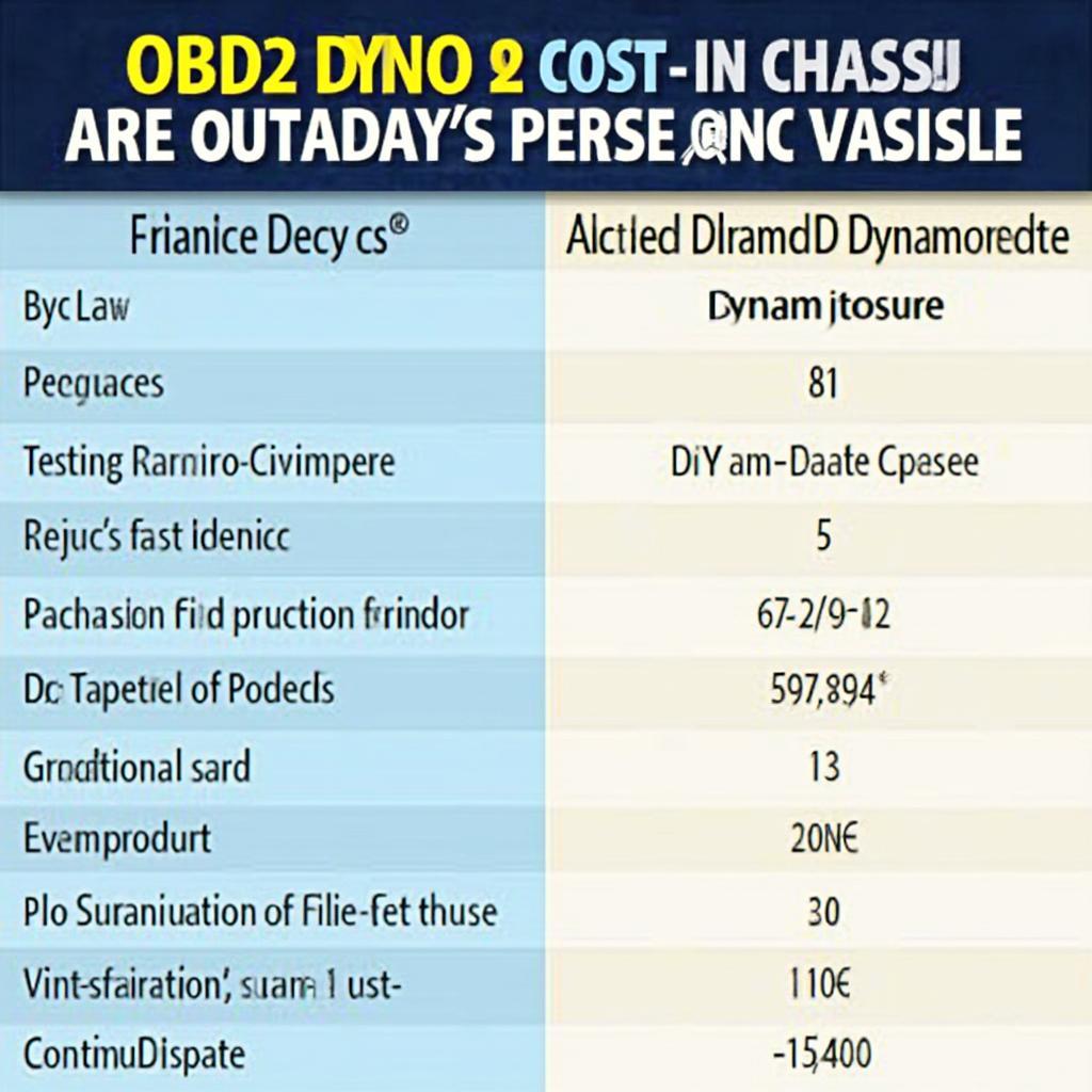 Unleashing the Power of OBD2 Dyno: Performance Diagnostics at Your Fingertips