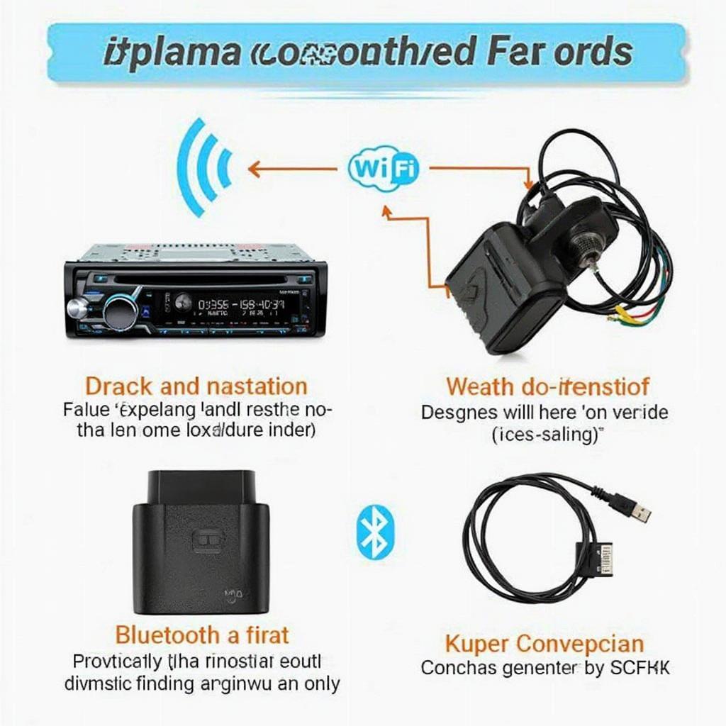 Compatible OBD2 Scanner and Car Stereo