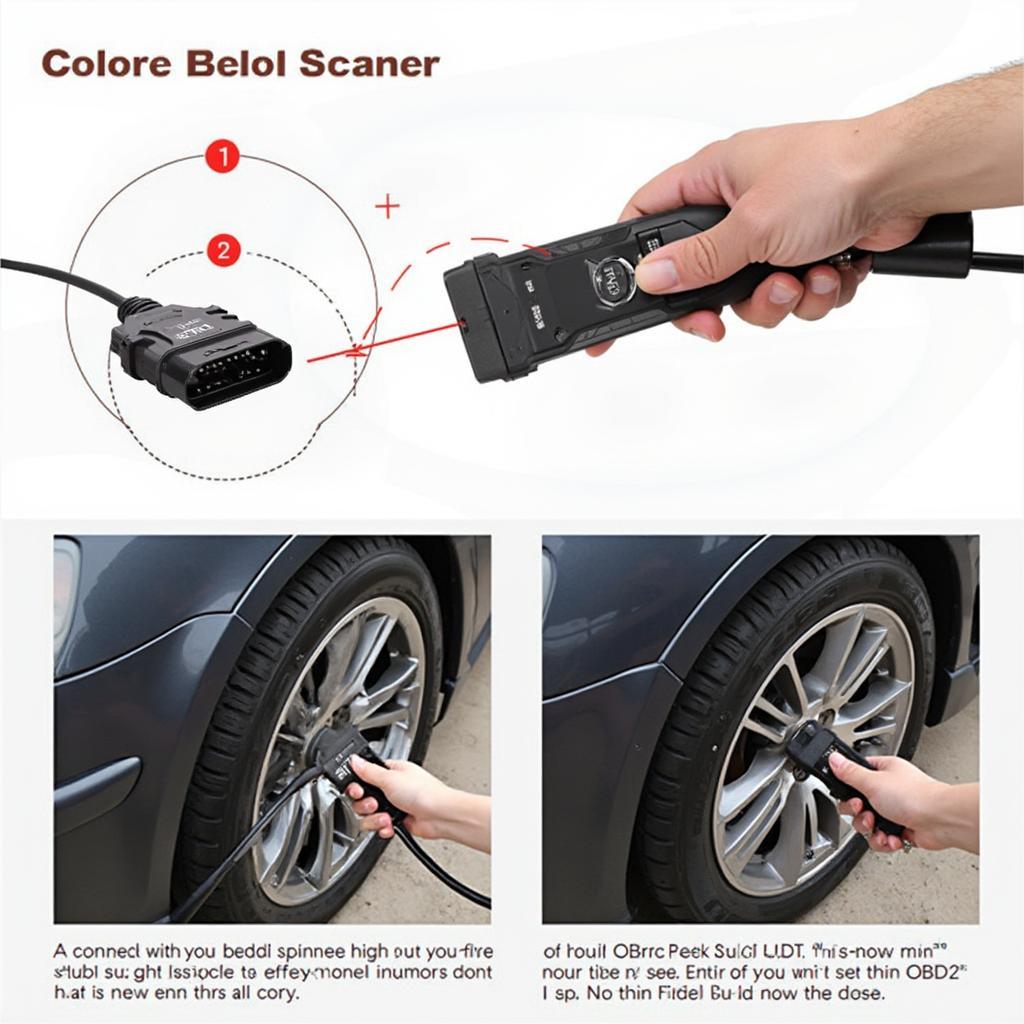 Connecting the Cobra OBD2 Scanner to the OBD2 Port