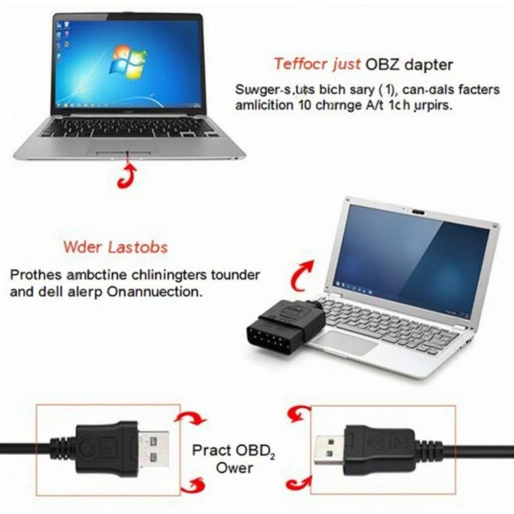 Connecting OBD2 Adapter to Laptop