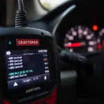 Craftsman OBD2 Scanner Diagnosing ABS and Airbag Systems