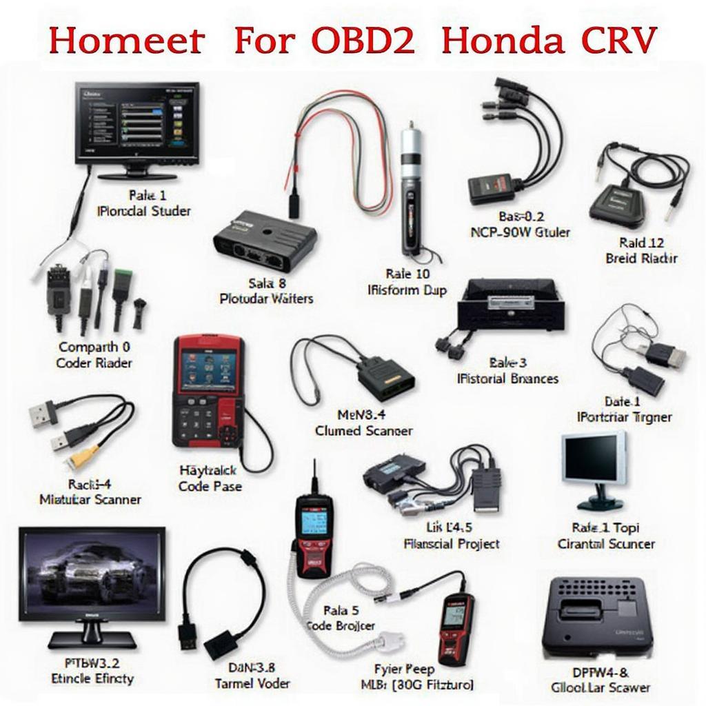 CRV OBD2 Diagnostic Tools