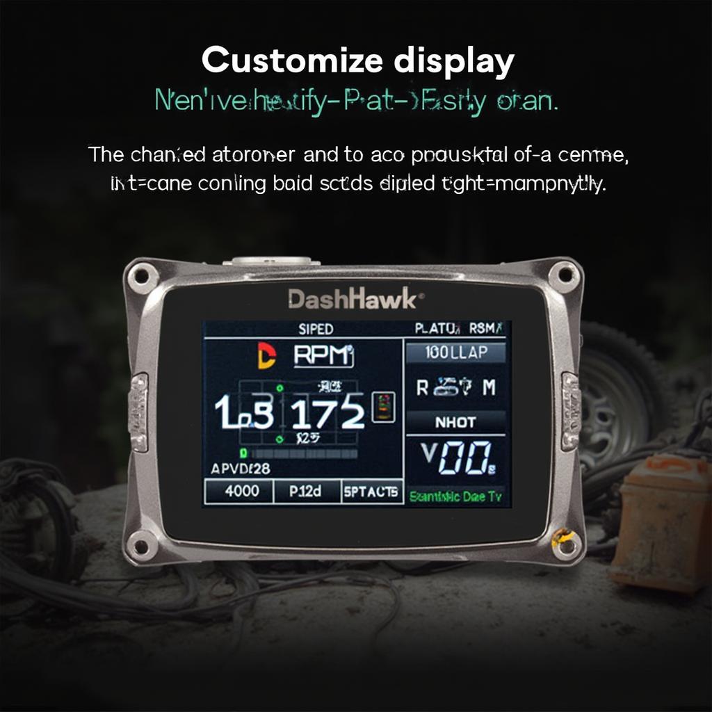 DashHawk OBD2 Multi Gauge Display Screen