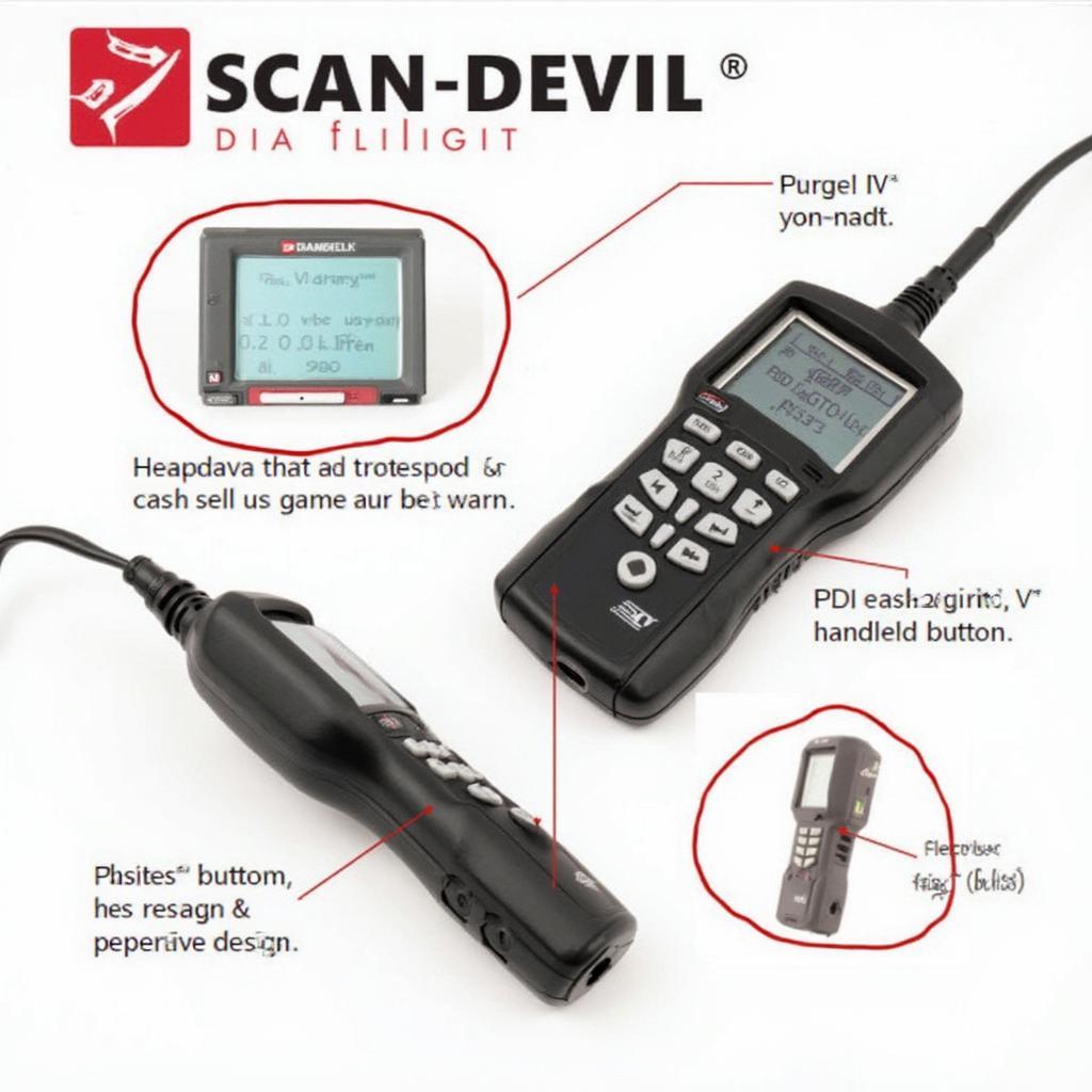 Diamex ScanDevil OBD2 Handheld Scanner Design