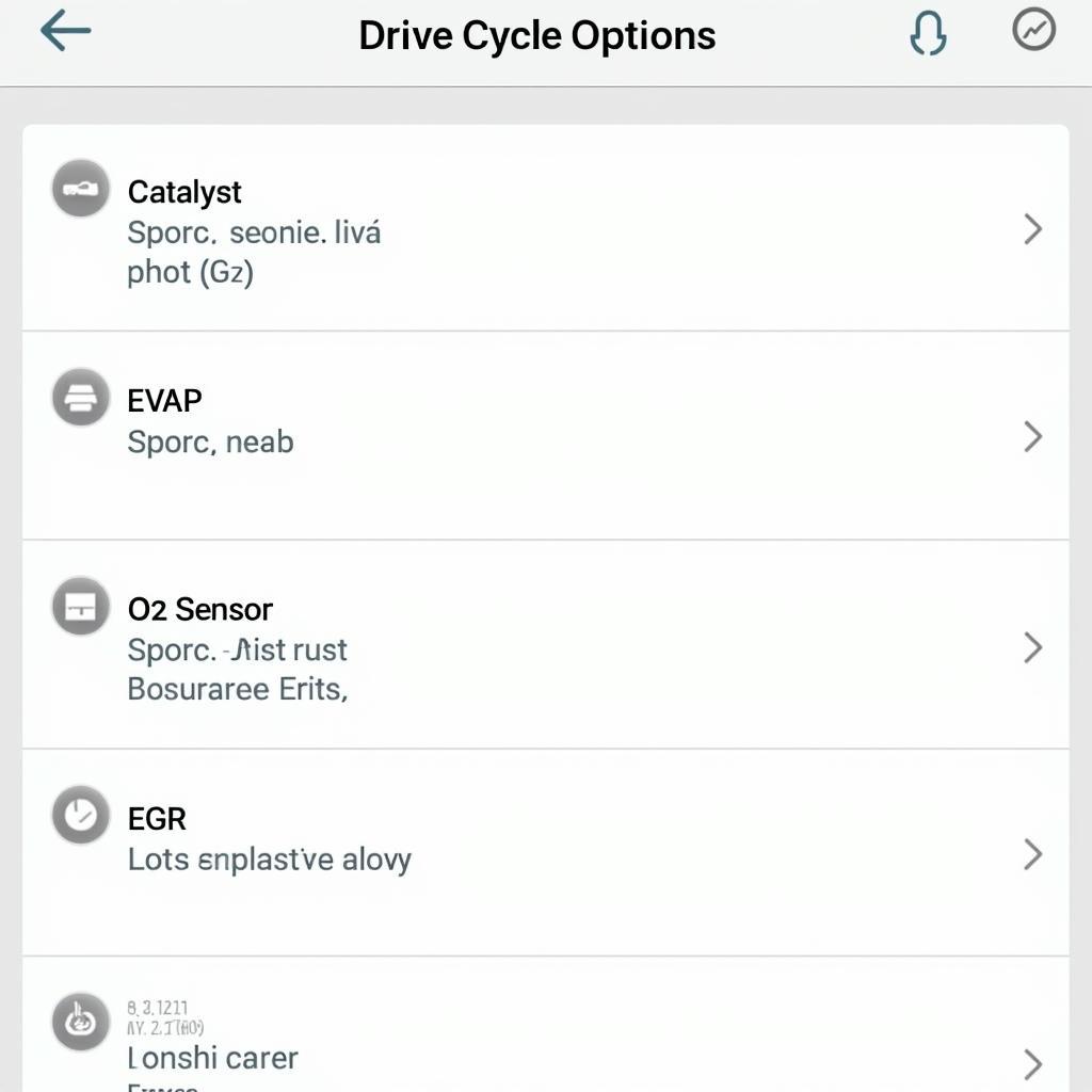 Different OBD2 Drive Cycles on BAfx