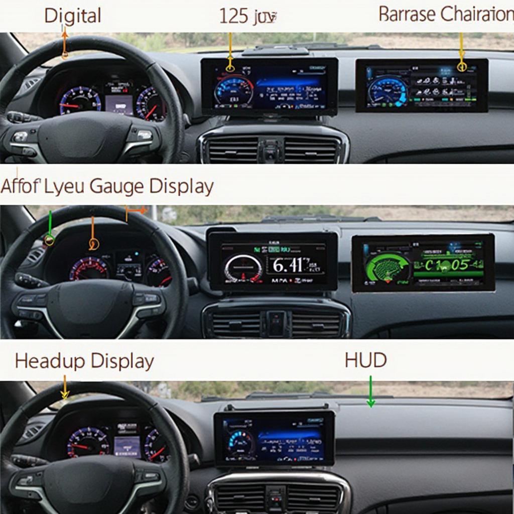 Different Types of OBD2 Gauge Displays