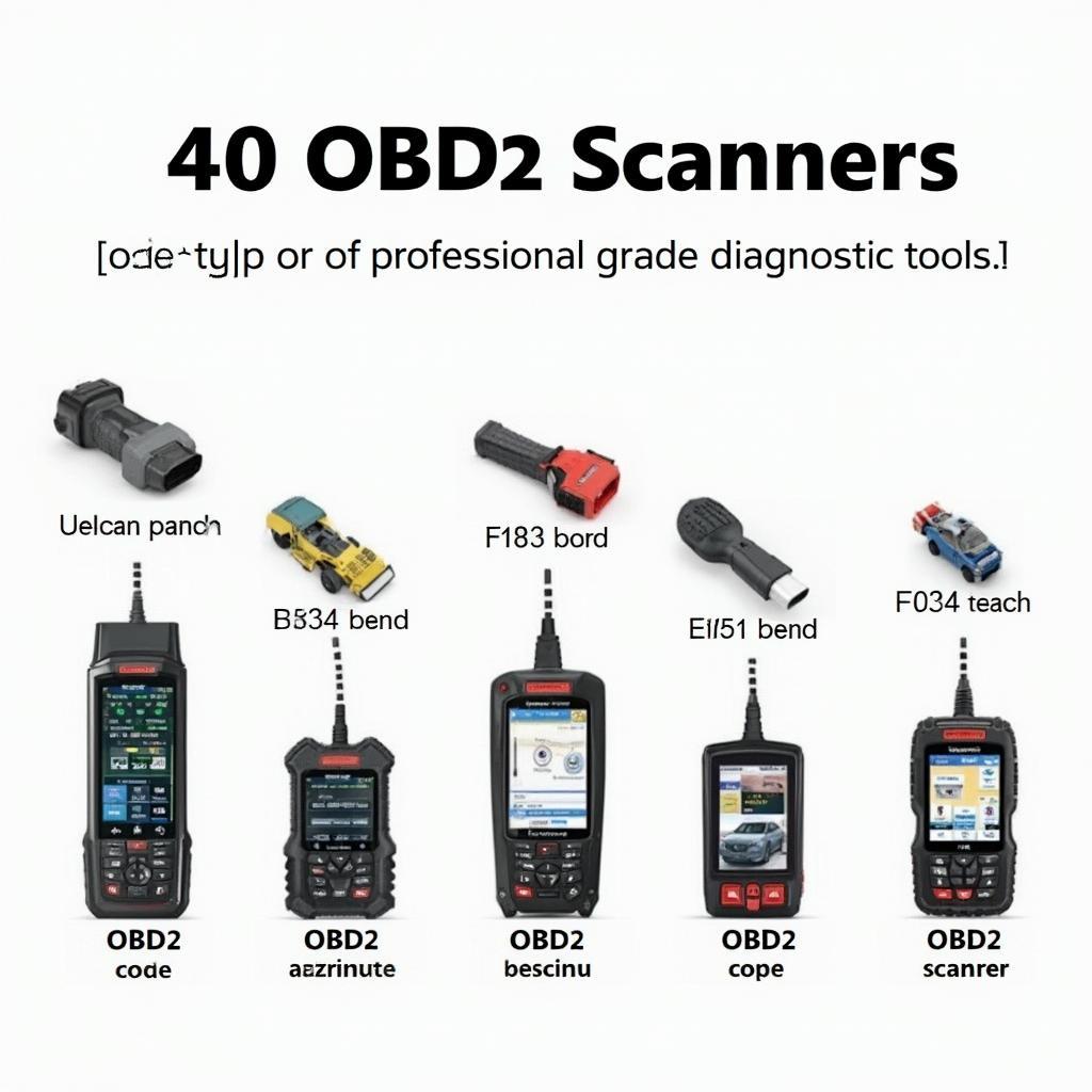 Various OBD2 Scanners for Mitsubishi Express