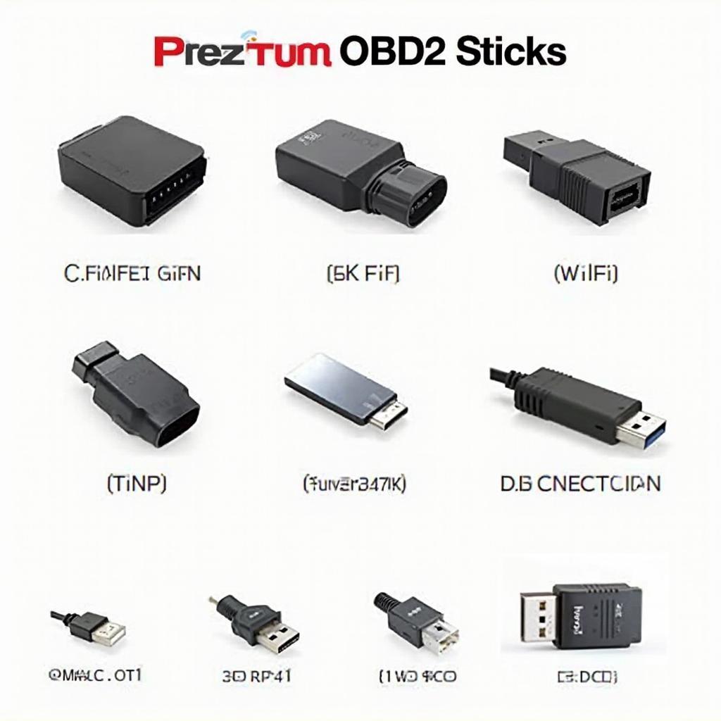 Different Types of OBD2 Sticks