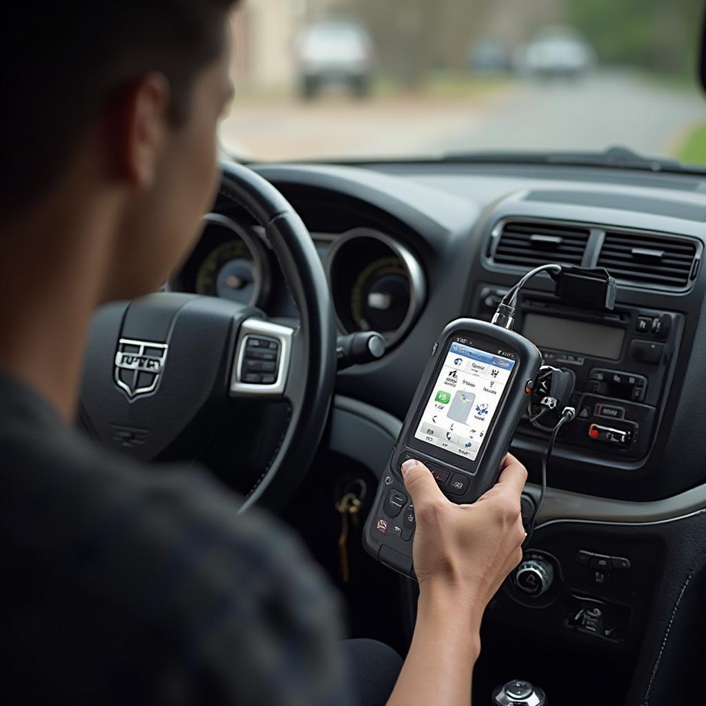 Using an OBD2 Scanner on a Dodge Journey