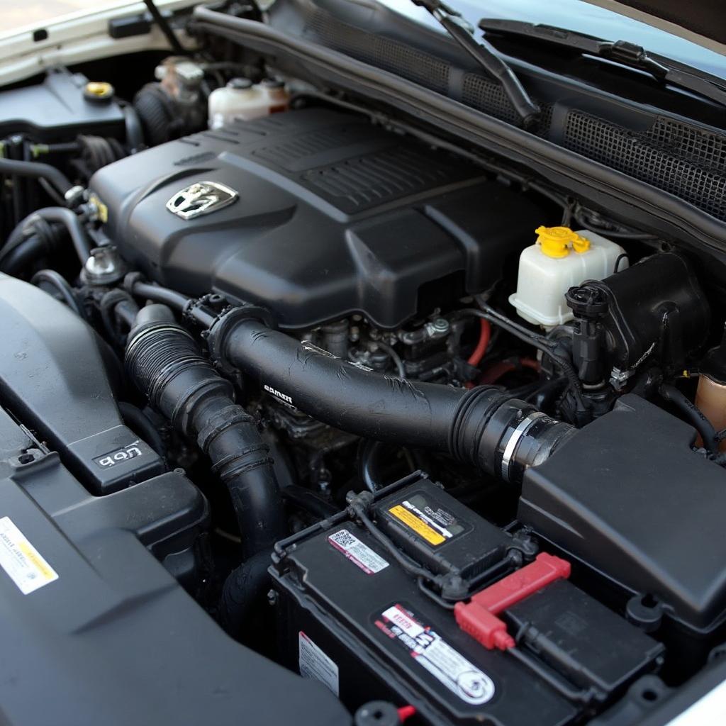 Dodge Ram 1500 Engine Compartment