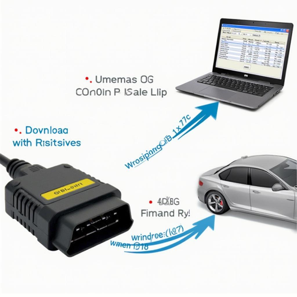 Downloading OBD2 Data Process