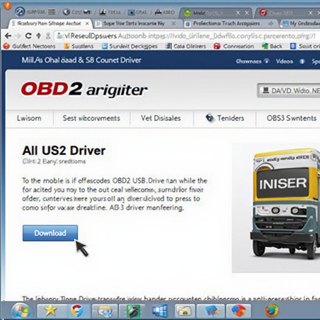 Downloading OBD2 USB Driver for Windows 7