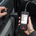 Checking dtcp27e2 OBD2 Code with Scanner