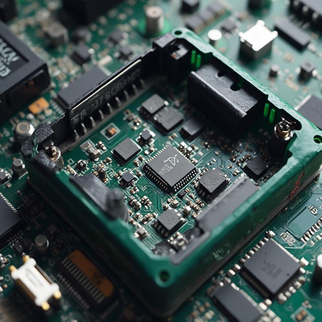 Internal Circuitry of an Eco OBD2 Device