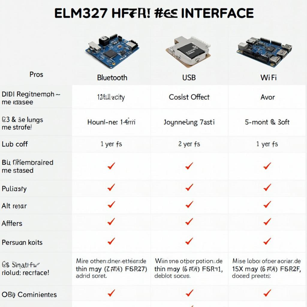 ELM327 Interface Comparison