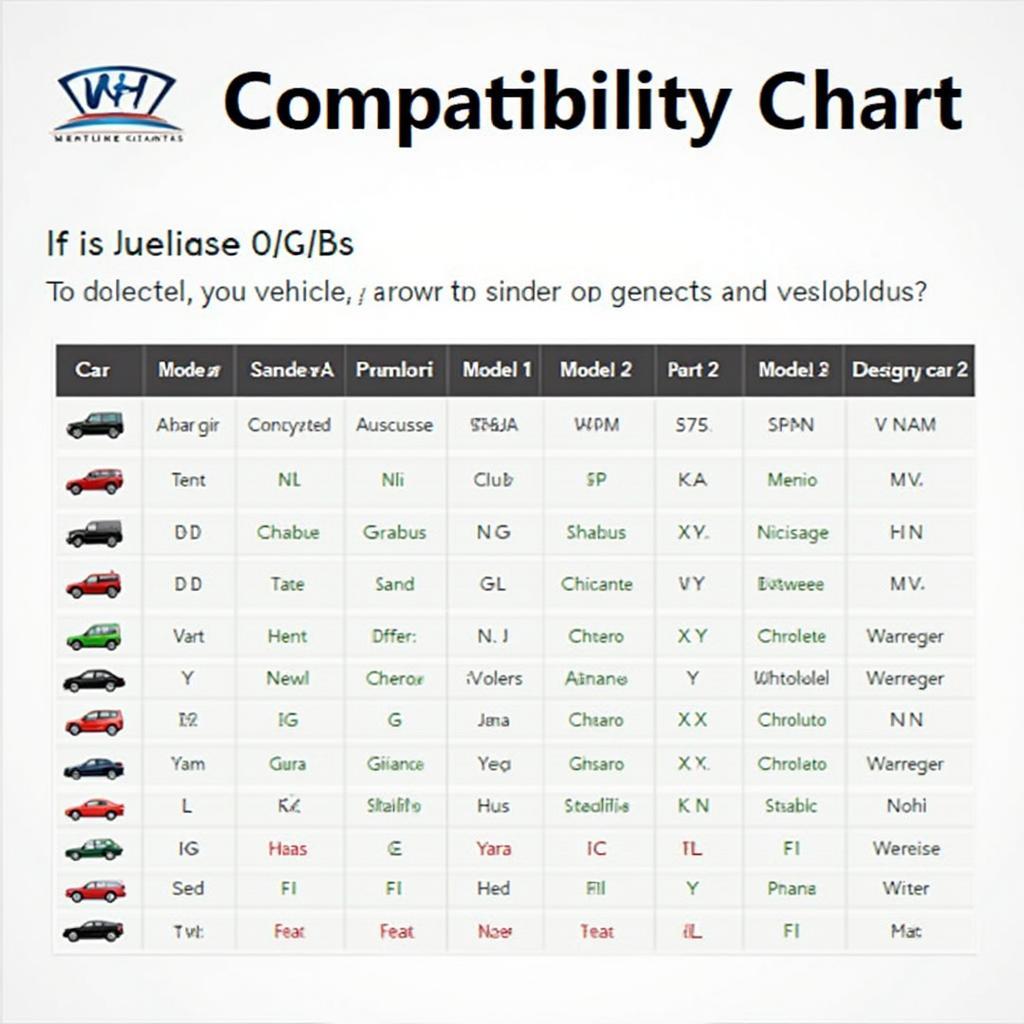 Engie OBD2 Scanner Compatibility Chart